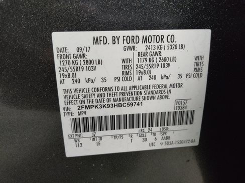 Used 2017 Ford Edge Titanium w/ Technology Package image 33