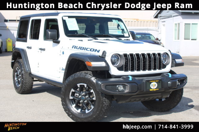 Used 2024 Jeep Wrangler Unlimited Rubicon 4xe AWD/4WD image 1