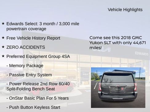 Used 2018 GMC Yukon SLT AWD/4WD image 10