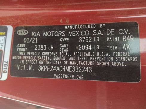 Used 2021 Kia Forte LXS FWD image 33