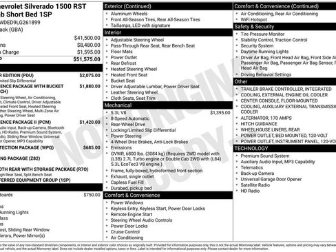 Certified 2020 Chevrolet Silverado 1500 RST w/ All-Star Edition RWD image 38