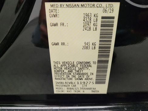 Used 2020 Nissan Altima 2.5 SR w/ Premium Package image 33