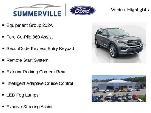 Certified 2023 Ford Explorer XLT w/ Equipment Group 202A RWD image 2