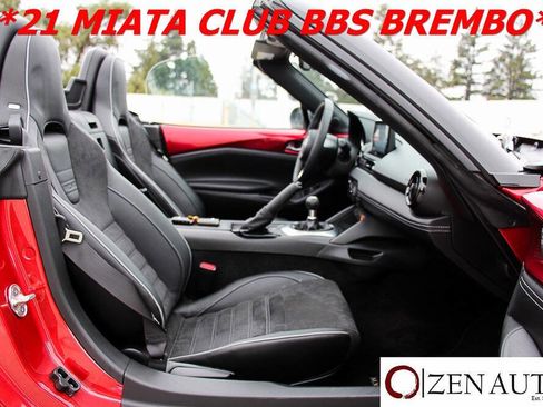 Used 2021 MAZDA MX-5 Miata Club w/ Brembo/BBS Recaro Package image 25