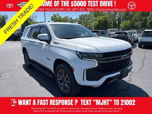 Used 2021 Chevrolet Tahoe Z71 w/ Rear Media and Nav Package AWD/4WD image 1