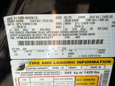 Used 2024 Ford Expedition Max Limited AWD/4WD image 31