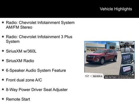 Certified 2023 Chevrolet Traverse LT FWD image 5