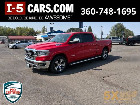 Used 2019 RAM 1500 Laramie w/ Bed Utility Group AWD/4WD image 1
