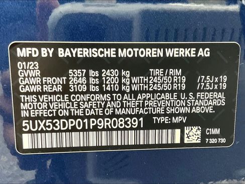 Certified 2023 BMW X3 xDrive30i w/ Convenience Package AWD/4WD image 38