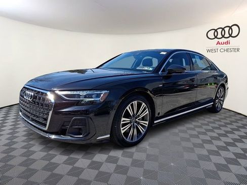 Used 2023 Audi A8 L 3.0T w/ Comfort Plus Package AWD/4WD image 3