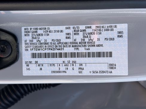 Certified 2023 Ford F150 XL w/ STX Appearance Package RWD image 34
