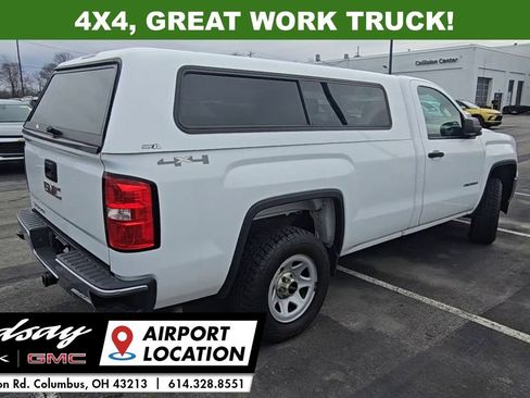 Used 2015 GMC Sierra 1500 4x4 Regular Cab w/ Snow Plow Prep Package image 9