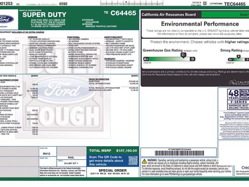 Certified 2026 Ford F350 Platinum w/ Platinum Plus Package AWD/4WD image 38