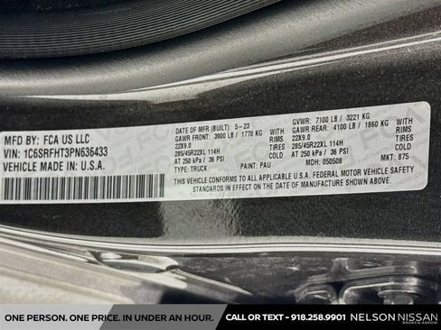 Used 2023 RAM 1500 Limited w/ Night Edition AWD/4WD image 33