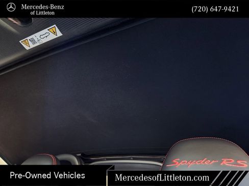 Used 2025 Porsche 718 Boxster Spyder RS w/ Accent Package Logos RWD image 28