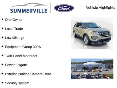 Certified 2017 Ford Explorer Limited
