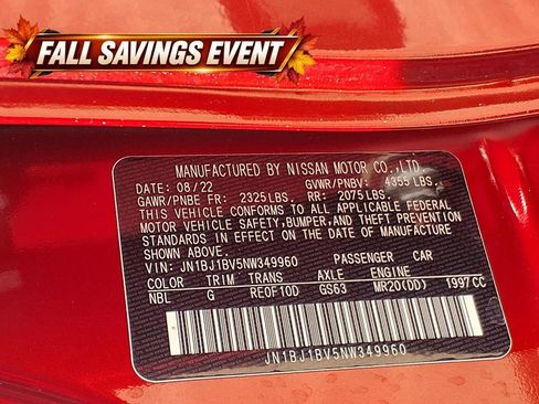Used 2022 Nissan Rogue Sport SV FWD image 13