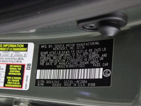 Used 2024 Lexus ES 350 w/ Premium Package image 19