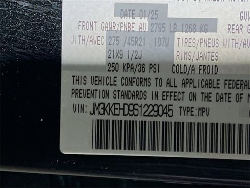 Used 2025 MAZDA CX-90 3.3 Turbo w/ Premium Plus Pkg image 27