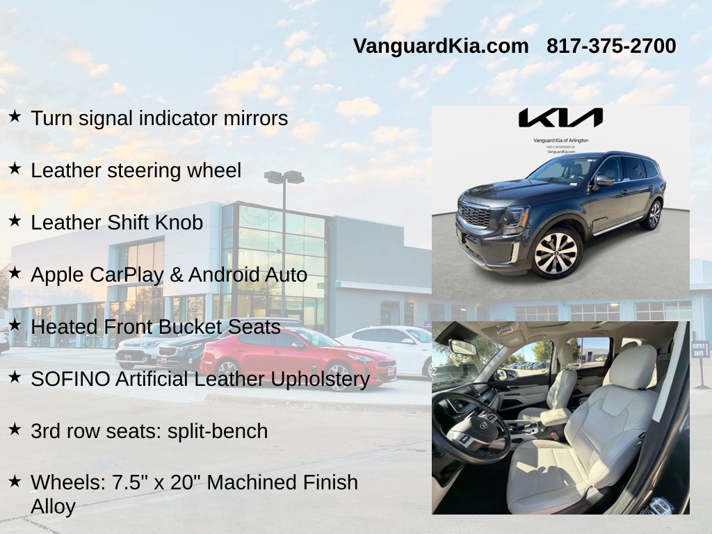 Used 2020 Kia Telluride S FWD image 12