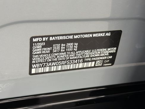 Used 2024 BMW i4 eDrive40 w/ M Sport Package RWD image 28