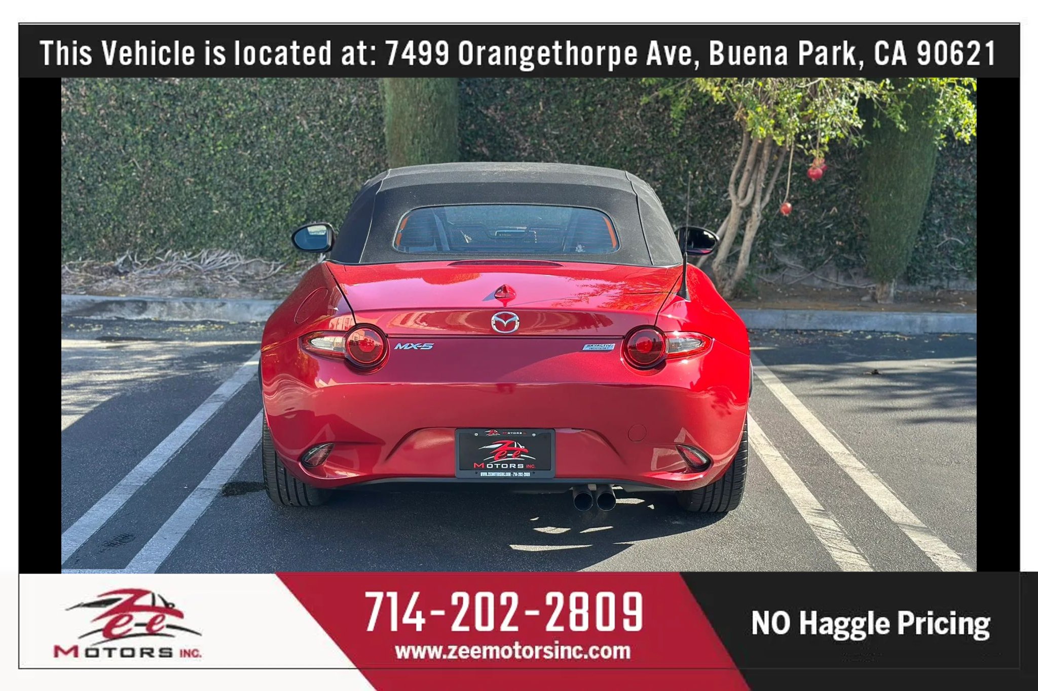 Used 2016 MAZDA MX-5 Miata Grand Touring RWD image 8