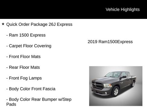 Used 2019 RAM 1500 Express AWD/4WD image 4