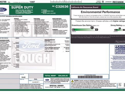 Used 2024 Ford F350 Lariat w/ Lariat Ultimate Package image 3