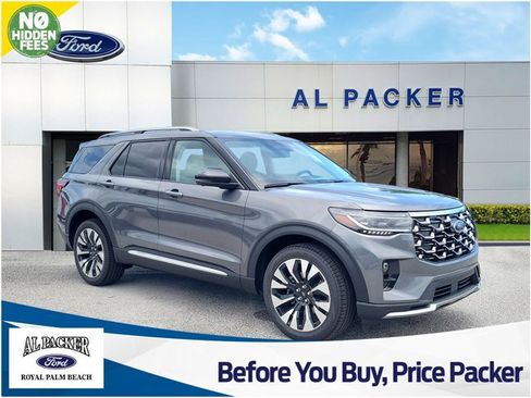 New 2026 Ford Explorer Platinum w/ LUX Leather Package AWD/4WD image 1