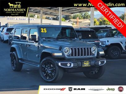 Certified 2025 Jeep Wrangler Unlimited Sahara