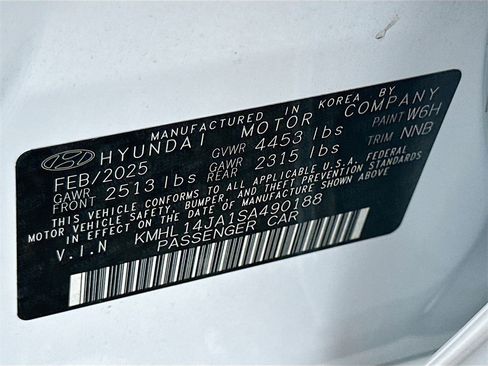 New 2025 Hyundai Sonata SEL image 20