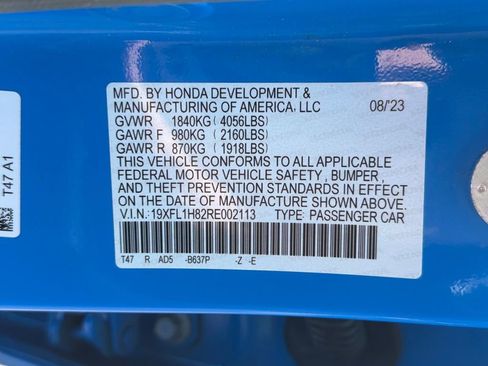 Certified 2024 Honda Civic Sport Touring image 35