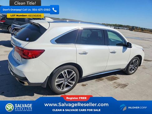 Used 2018 Acura MDX w/ Advance & Entertainment AWD/4WD image 4