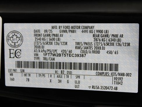 Used 2026 Ford F250 Platinum AWD/4WD image 87