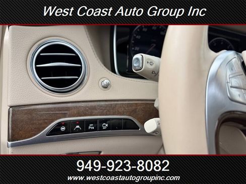 Used 2015 Mercedes-Benz S 550 Sedan w/ Premium 1 Package image 22