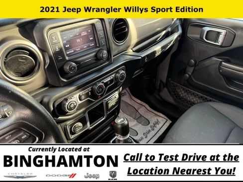 Used 2021 Jeep Wrangler Sport AWD/4WD image 13