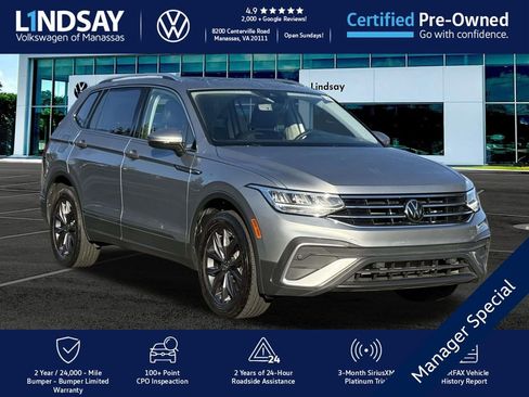 Certified 2022 Volkswagen Tiguan SE w/ Panoramic Sunroof Package image 1