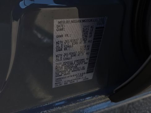 New 2026 Nissan Frontier SV w/ Tow Package RWD image 19