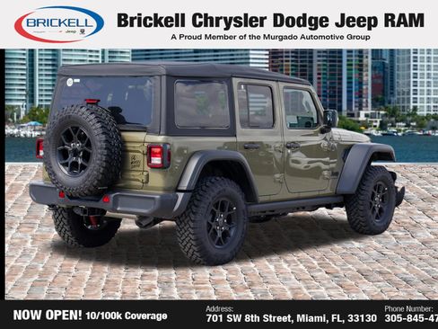Used 2025 Jeep Wrangler Unlimited Sport AWD/4WD image 5