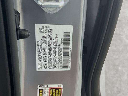 New 2026 Honda Odyssey EX-L image 23