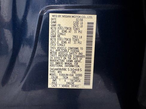 Used 2008 Nissan Xterra S RWD image 25