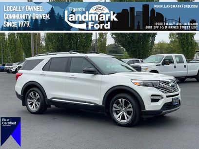 Certified 2020 Ford Explorer Platinum w/ Premium Technology Package