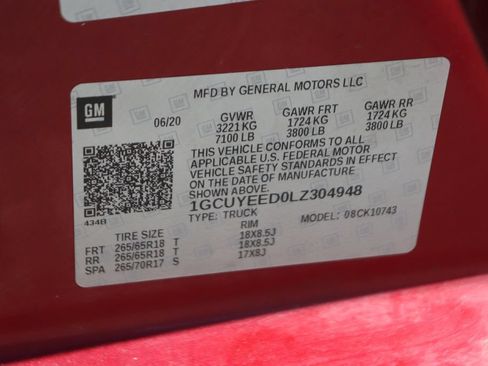 Used 2020 Chevrolet Silverado 1500 RST AWD/4WD image 48