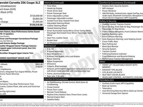 Used 2024 Chevrolet Corvette Z06 image 2