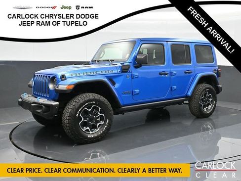 Used 2023 Jeep Wrangler Unlimited Rubicon 4xe w/ Steel Bumper Group image 1