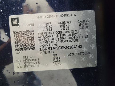 Used 2019 GMC Yukon SLE w/ SLE Value Package image 33