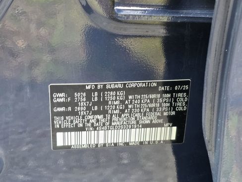 Certified 2025 Subaru Outback Onyx Edition XT w/ Popular Package #2 AWD/4WD image 32