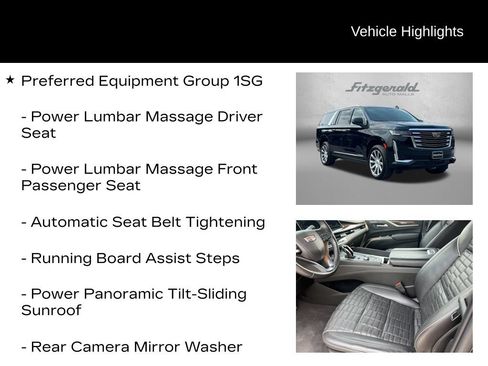 Certified 2024 Cadillac Escalade ESV Premium Luxury Platinum AWD/4WD image 9