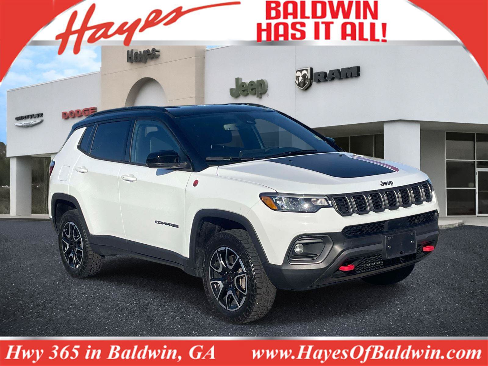 Certified 2025 Jeep Compass Trailhawk AWD/4WD image 1