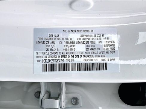 New 2026 MAZDA CX-70 3.3 Turbo S w/ Premium Package image 24